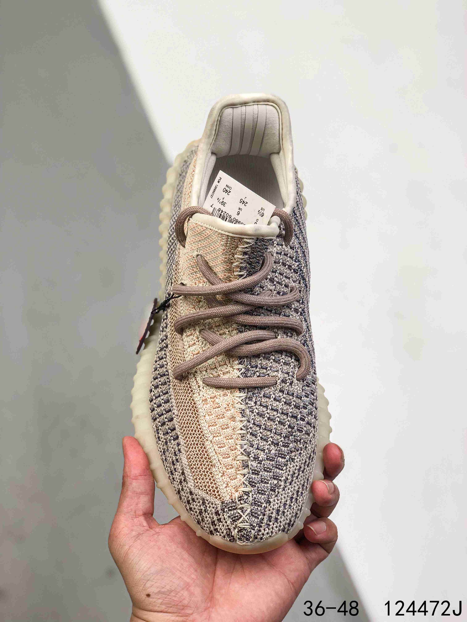 Yeezy 350 Boost 350 V2 Mens/Women Sneakers Shoes Light Yellow1 36 - 45