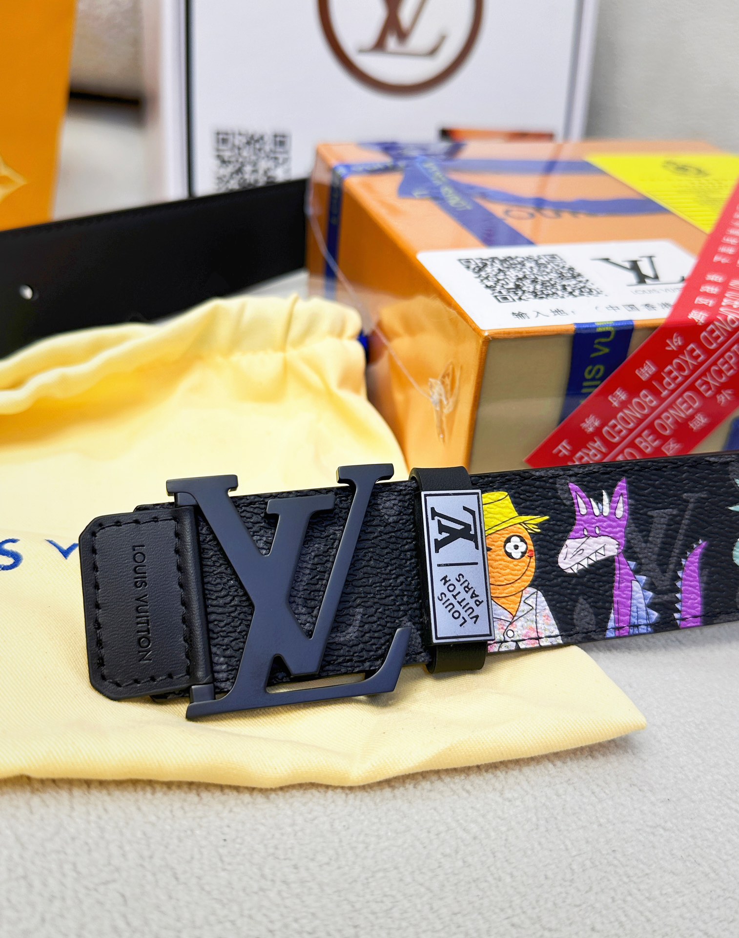 Louis Vuitton Men Belt Width 3.8cm