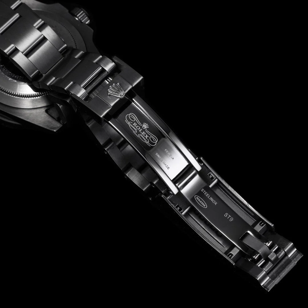 GMT - MASTER II CUSTOM BLACK CASE PURPLE BEZEL