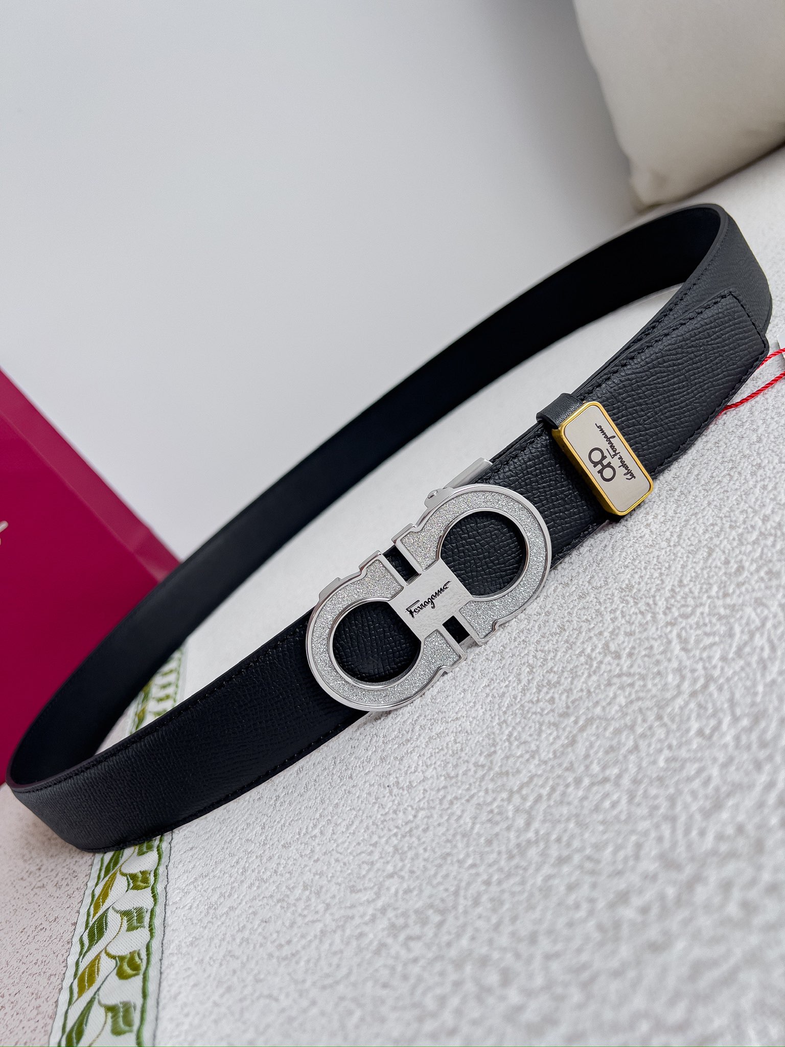 Ferragamo Men Belt Width 3.5cm