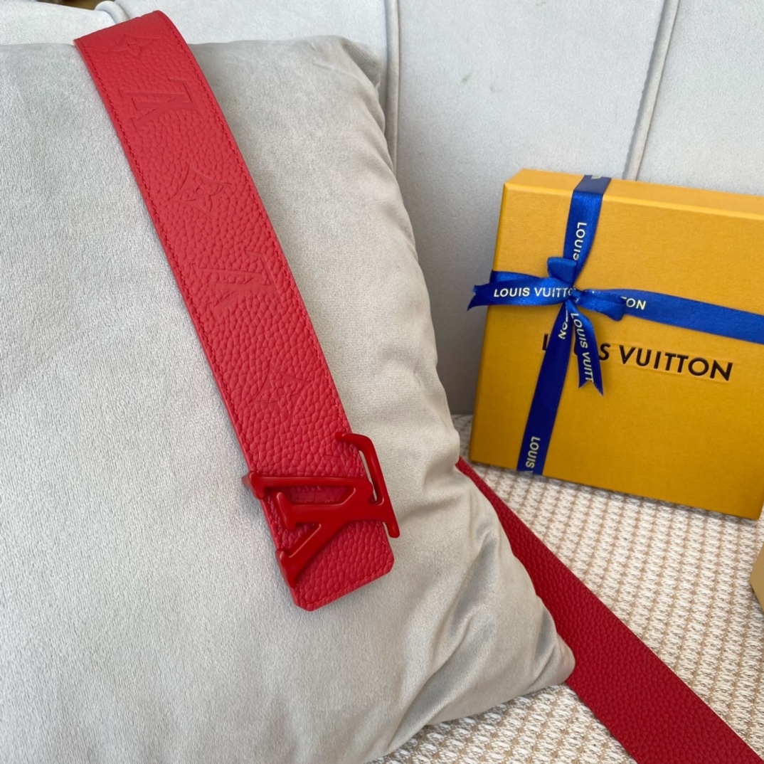 Louis Vuitton Men Belt Width 4cm