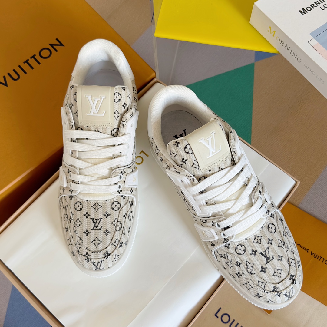 Louis Vuitton 2024New LV Trainer Sneaker Size 36-46