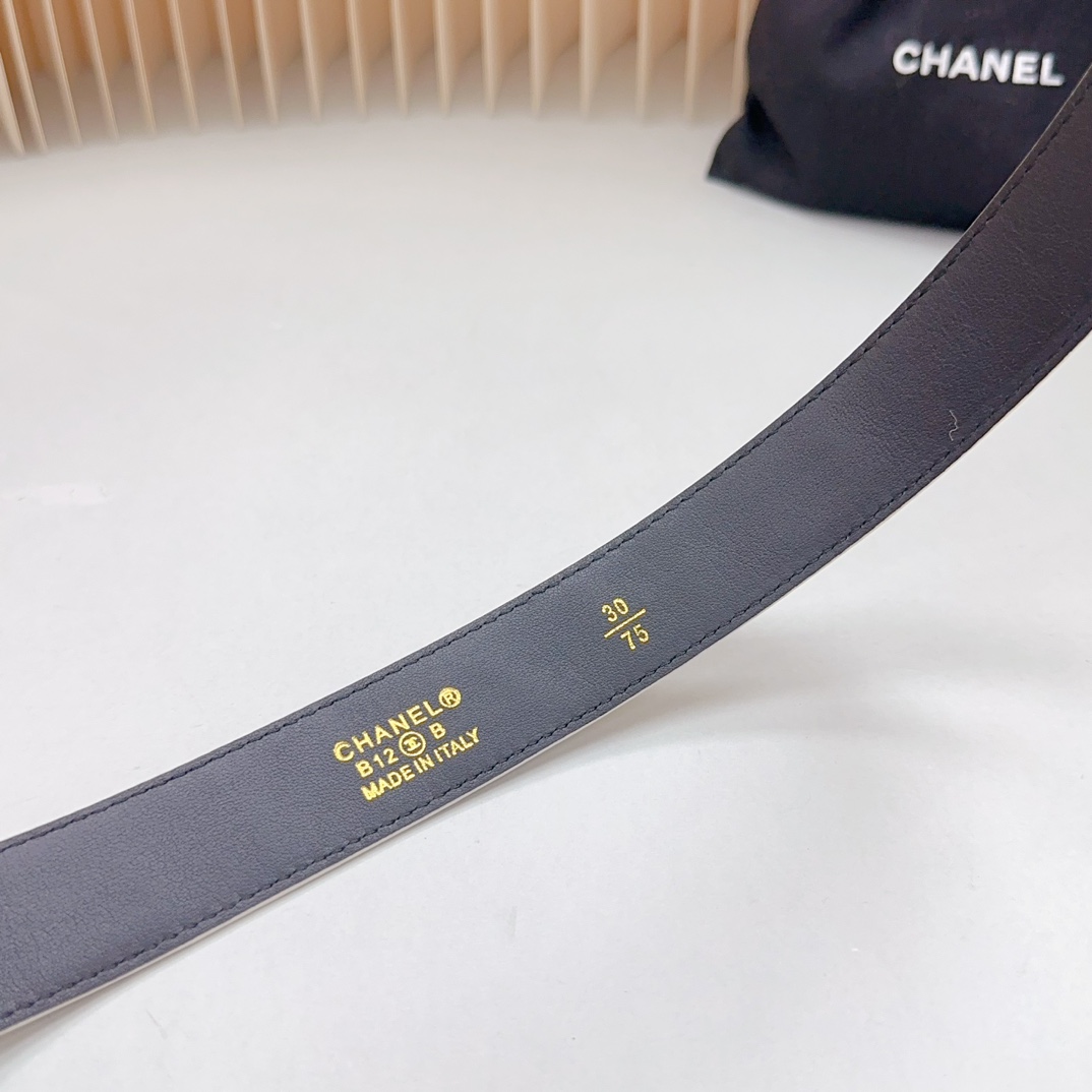 Chanel Women Belt Width 3cm