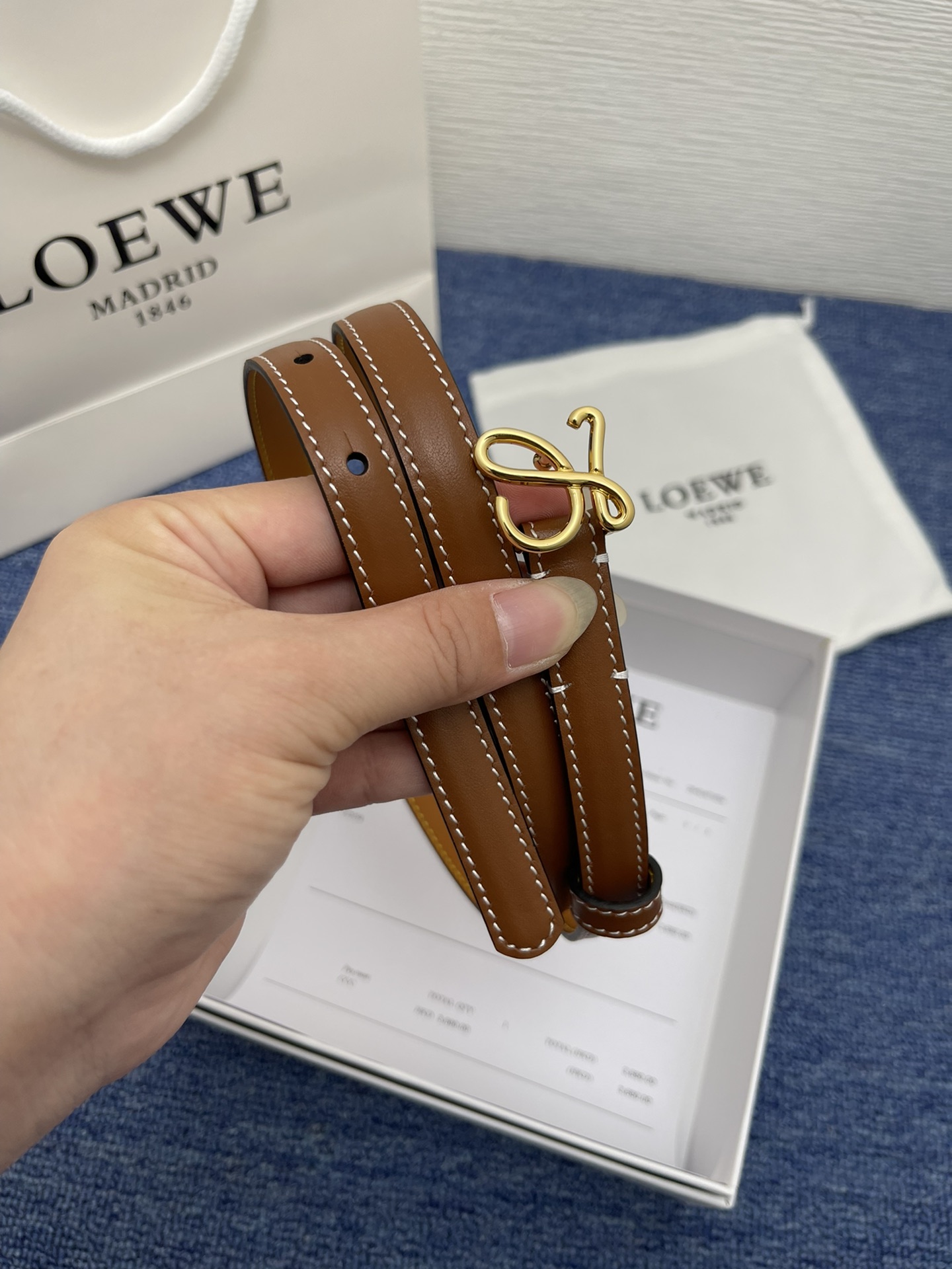 Loewe Women Belt Width 1.5cm