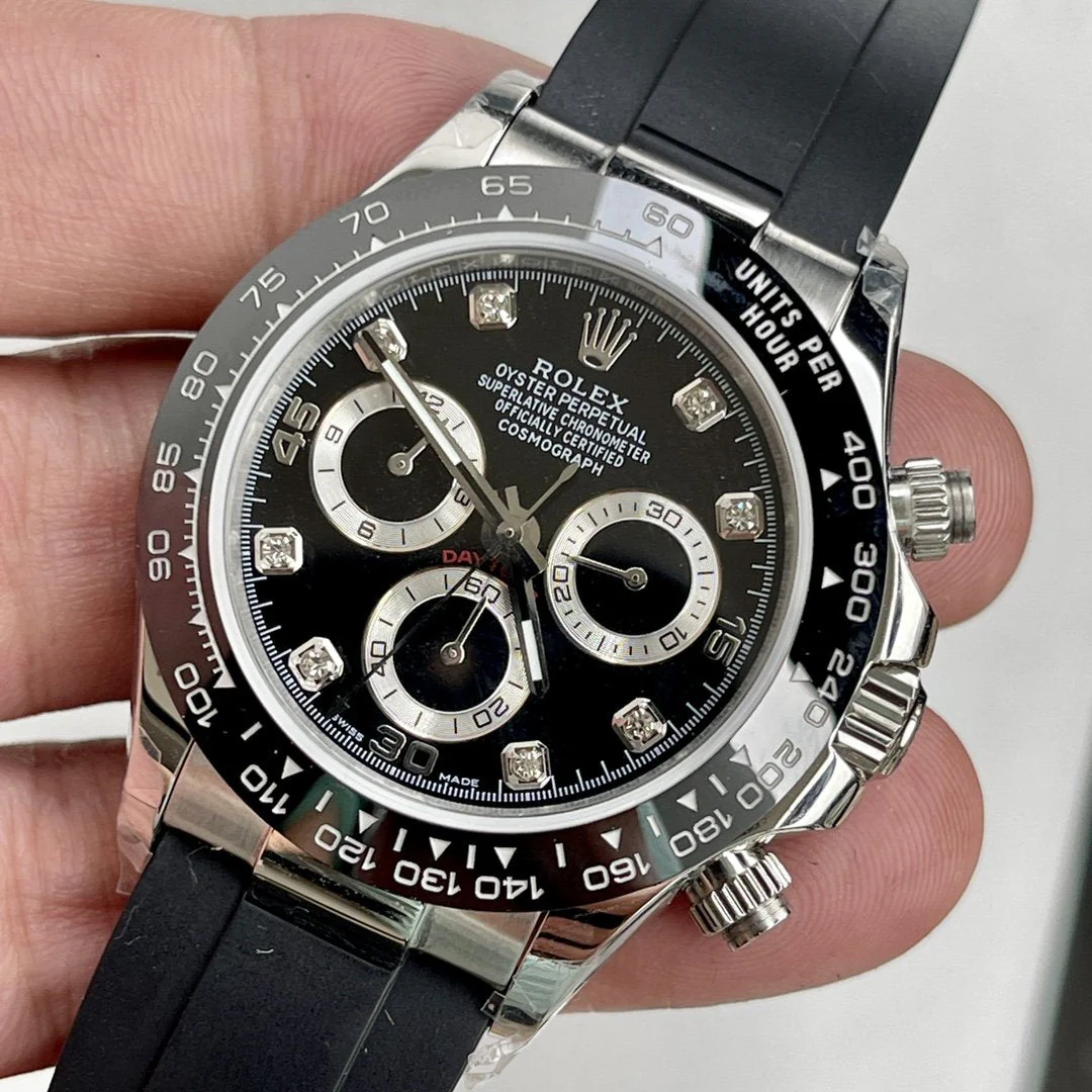 DAYTONA STEEL CASE CERAMIC DIAMOND NUMERALS