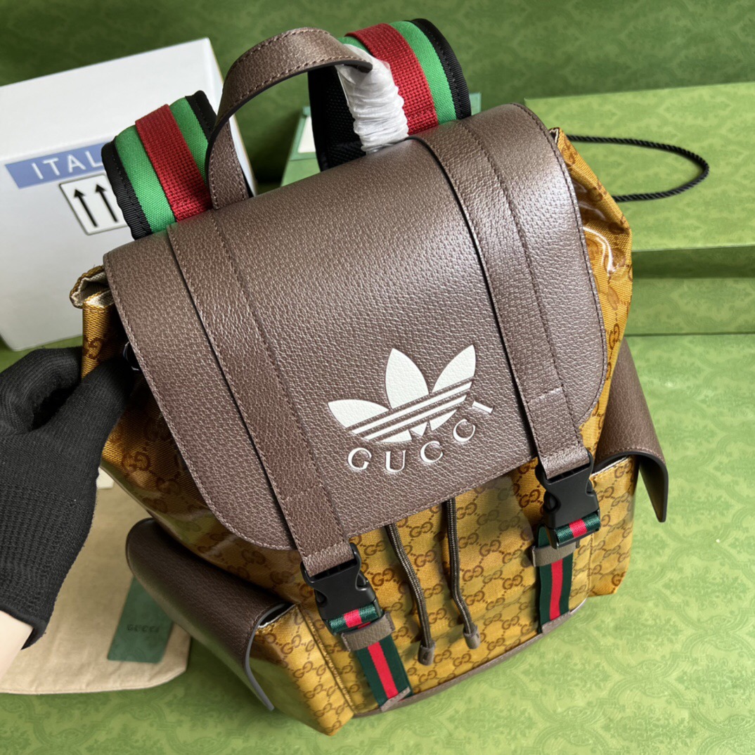 Gucci x Adidas Backpack 42*34*16cm
