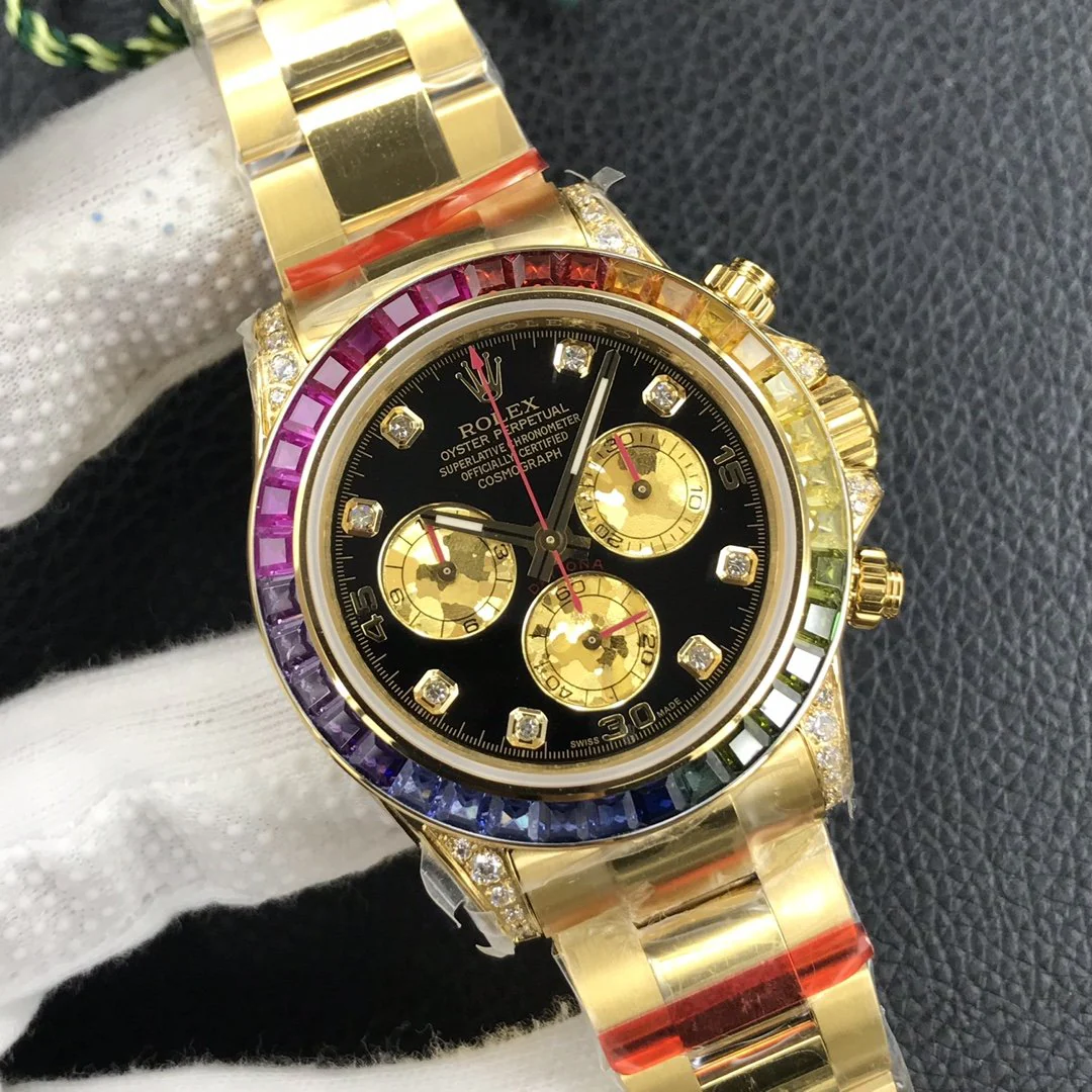 DAYTONA GOLD CUSTOM RAINBOW 116528