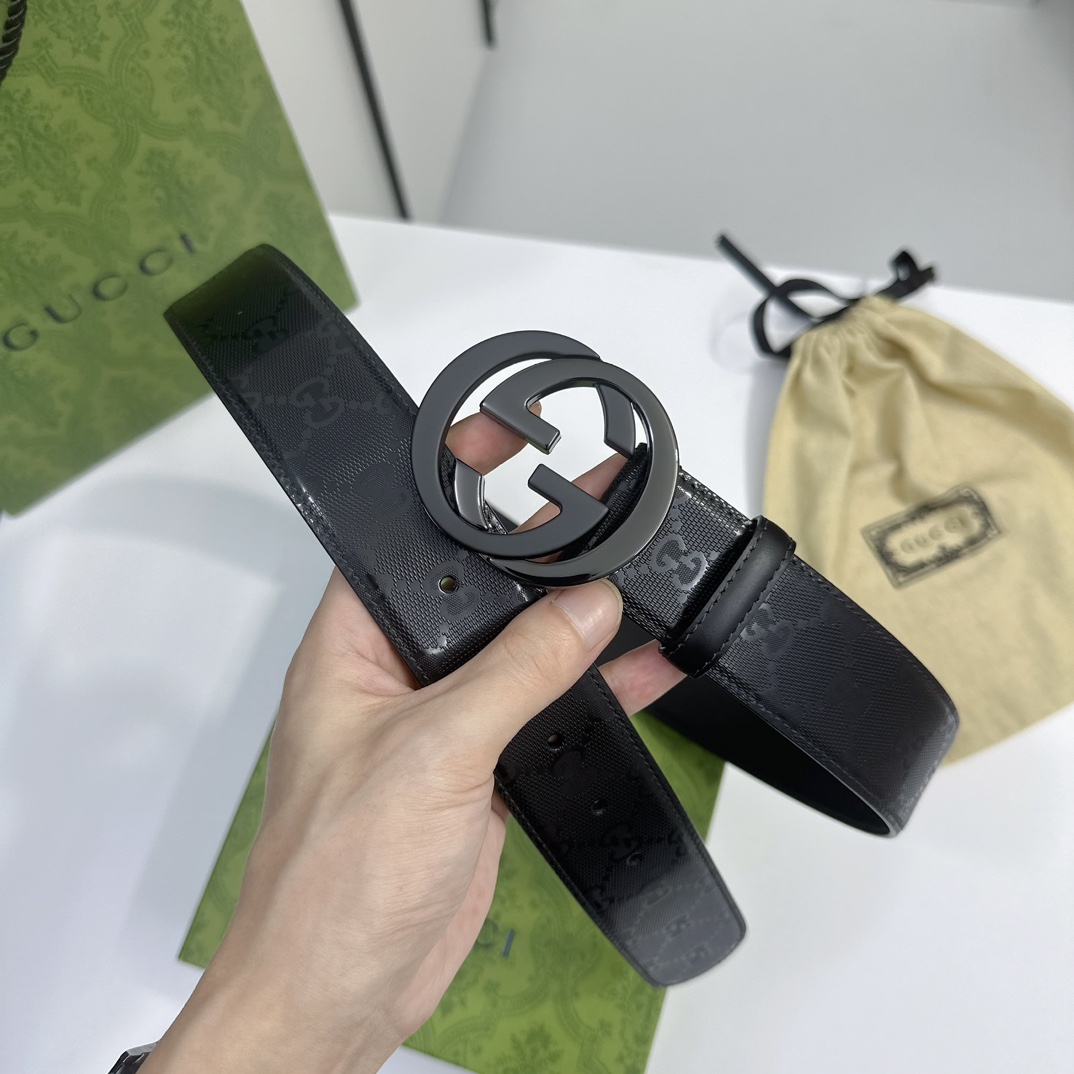 Gucci Men Belt Width 4cm