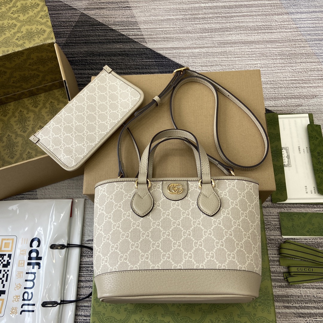Gucci Ophidia GG Mini Shopping Bags Size 22*18*10cm