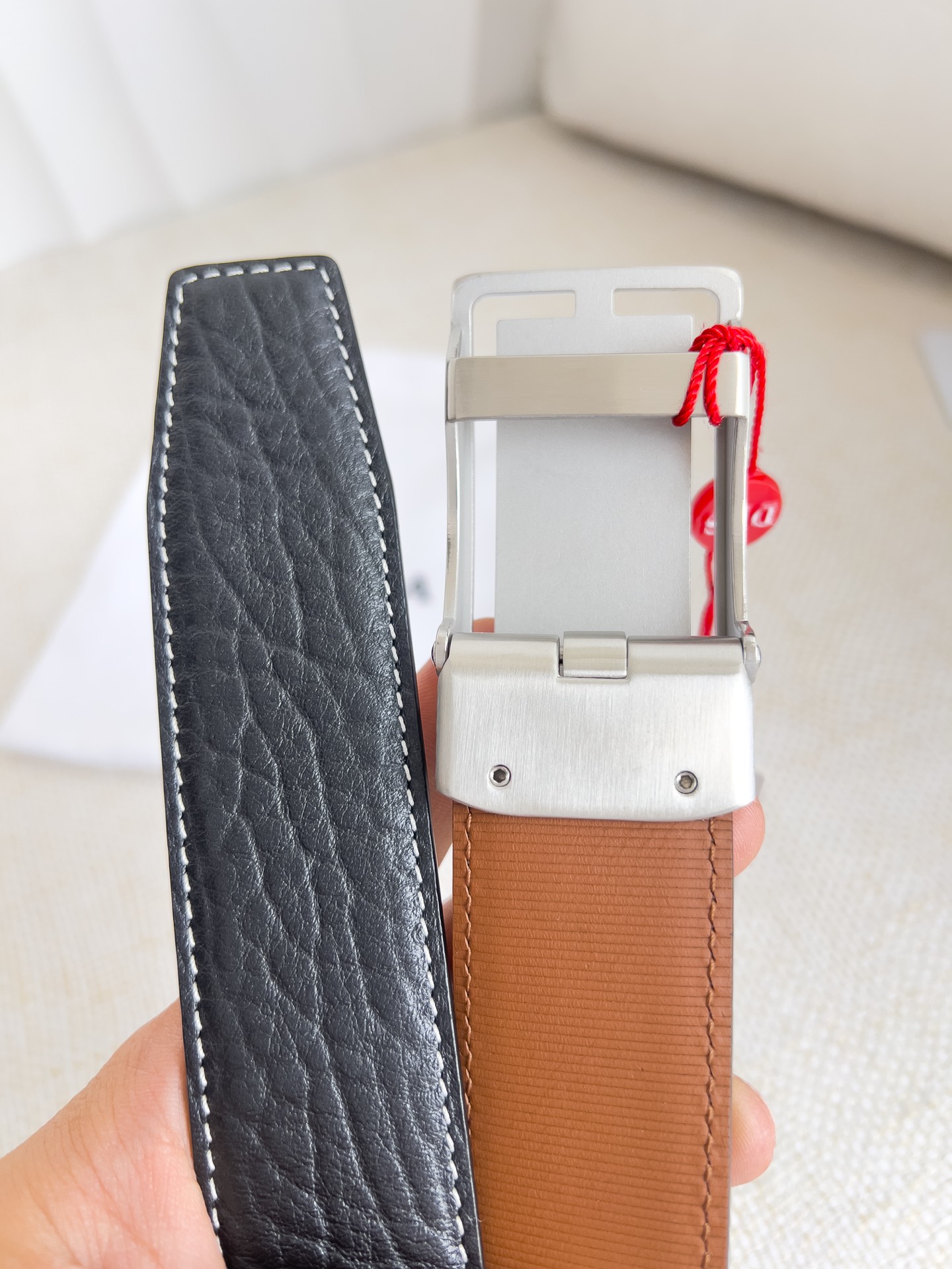 Prada Men Belt Width 3.5cm
