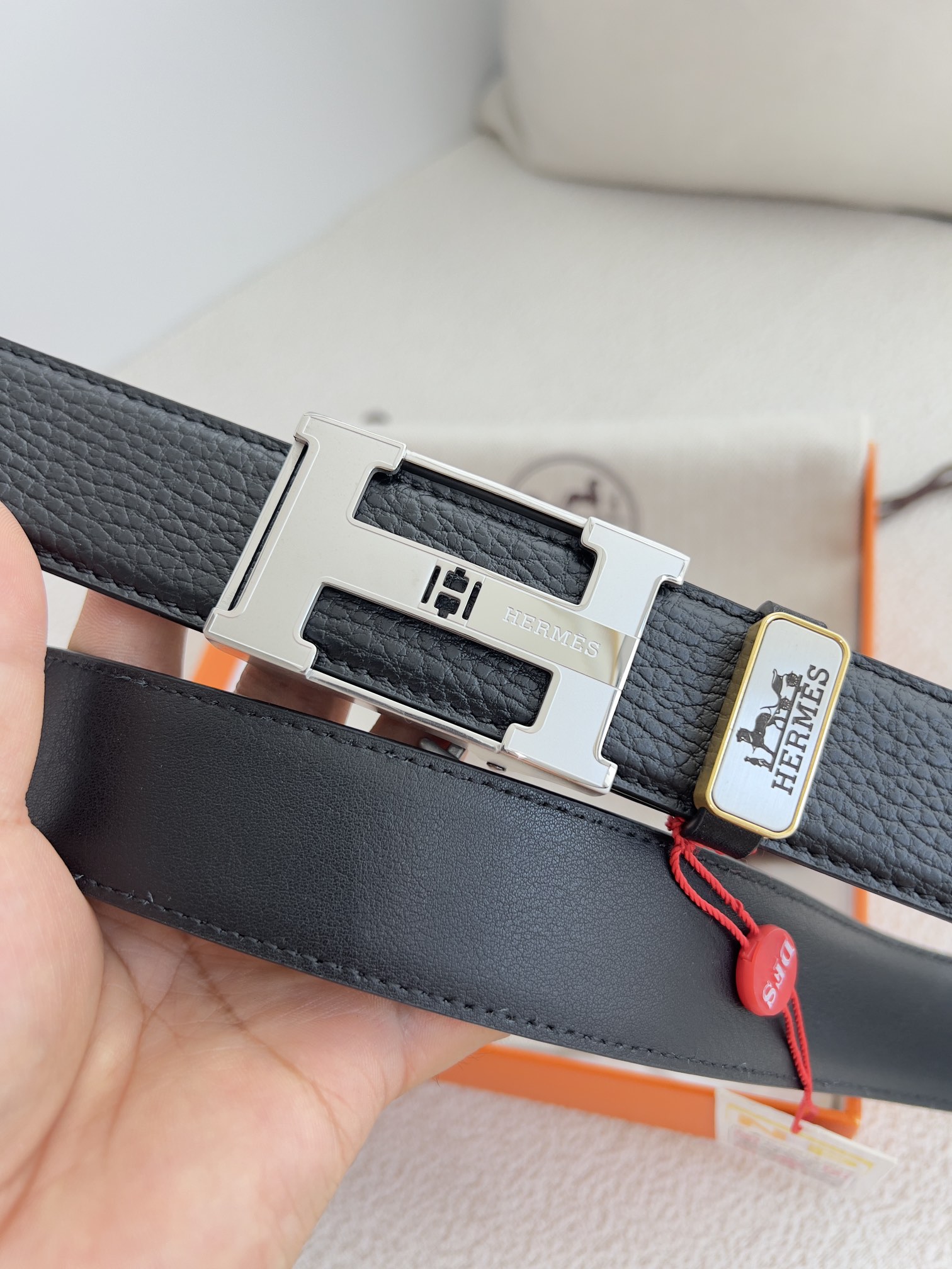 Hermes Men Belt Width 3.5cm