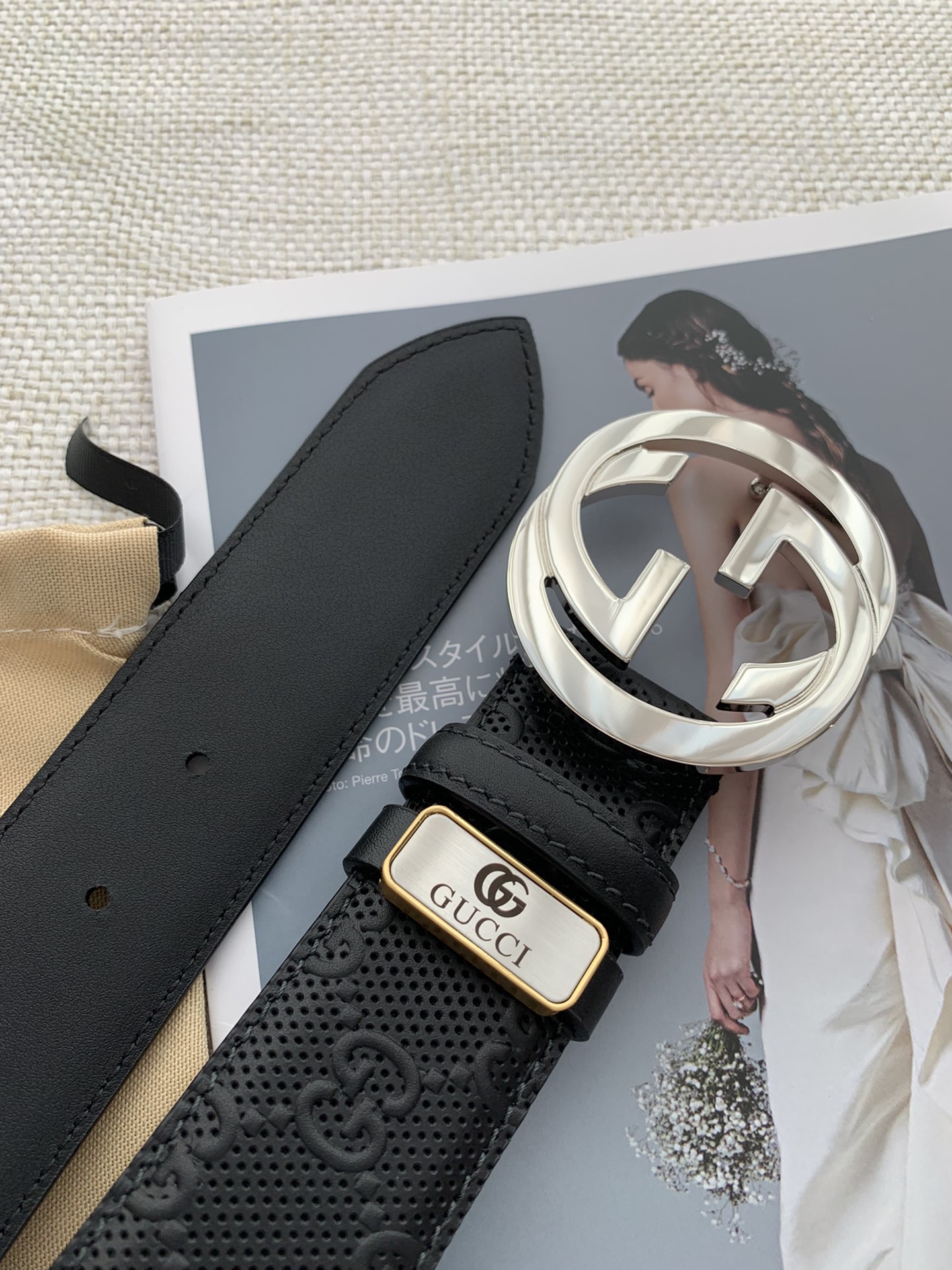Gucci Men Belt Width 3.8cm