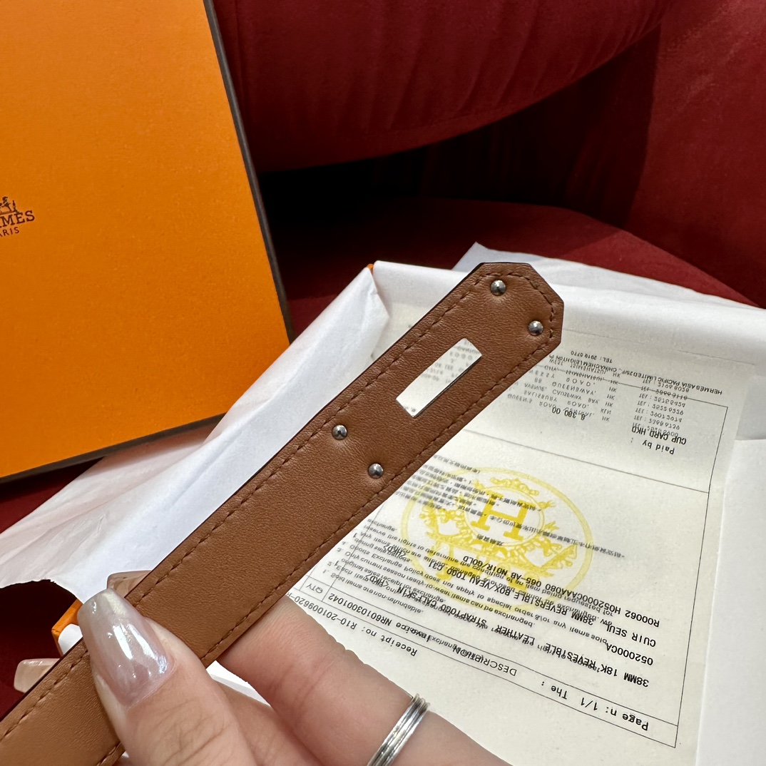 Hermes Women Belt Width 2cm
