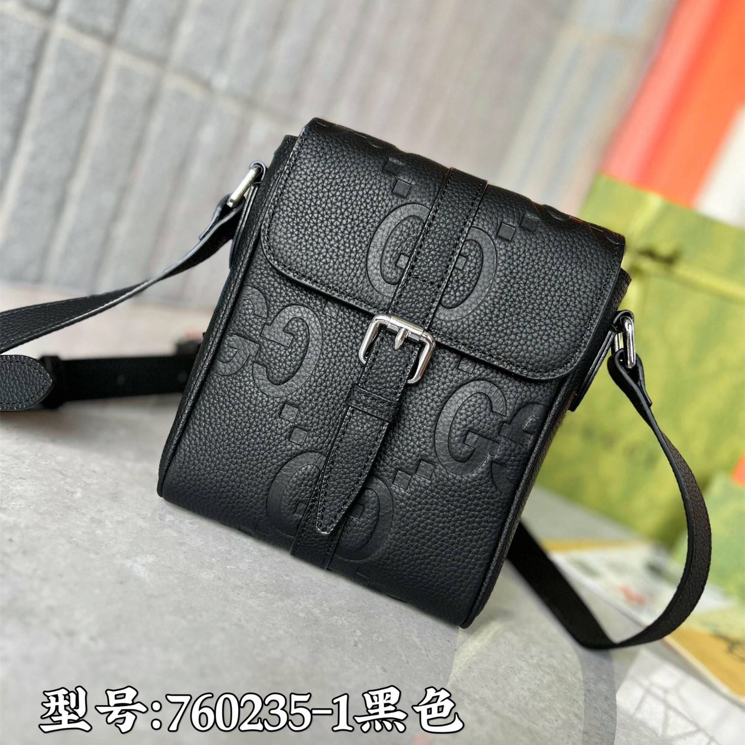 Gucci Kleine Mit Jumbo GG Shoulder Bags Size 14.5*18.5*4.5cm