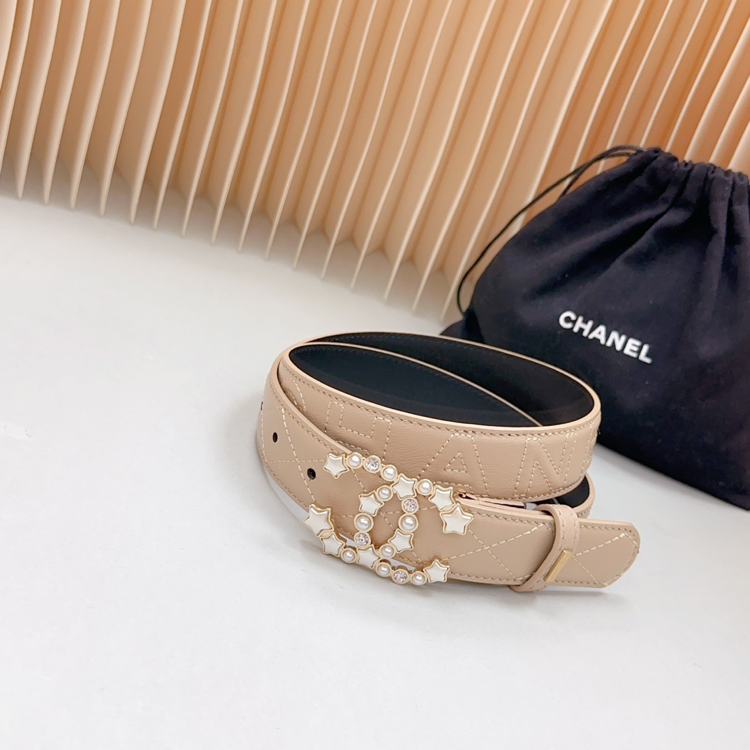 Chanel Women Belt Width 3cm