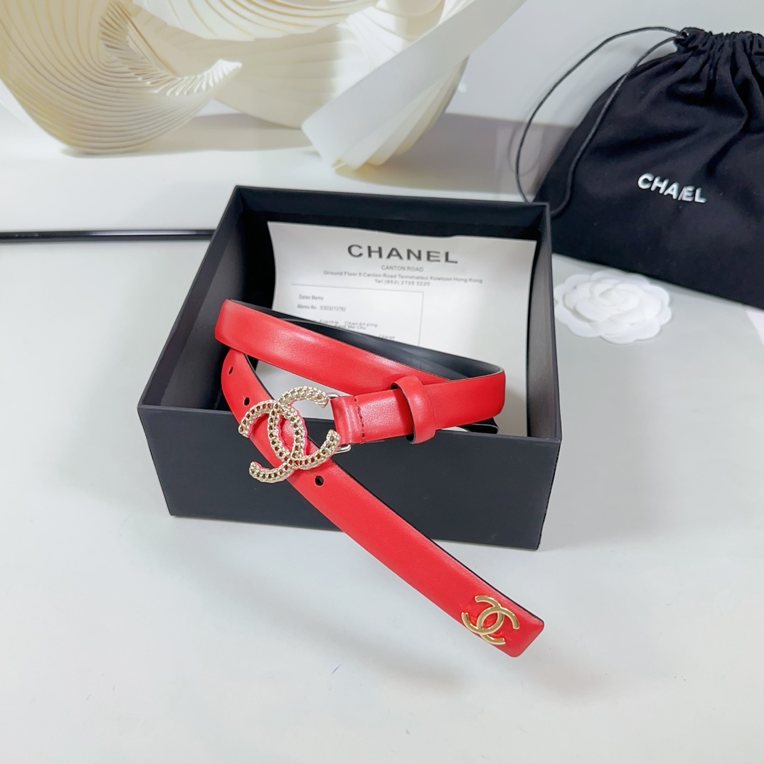 Chanel Women Belt Width 2cm