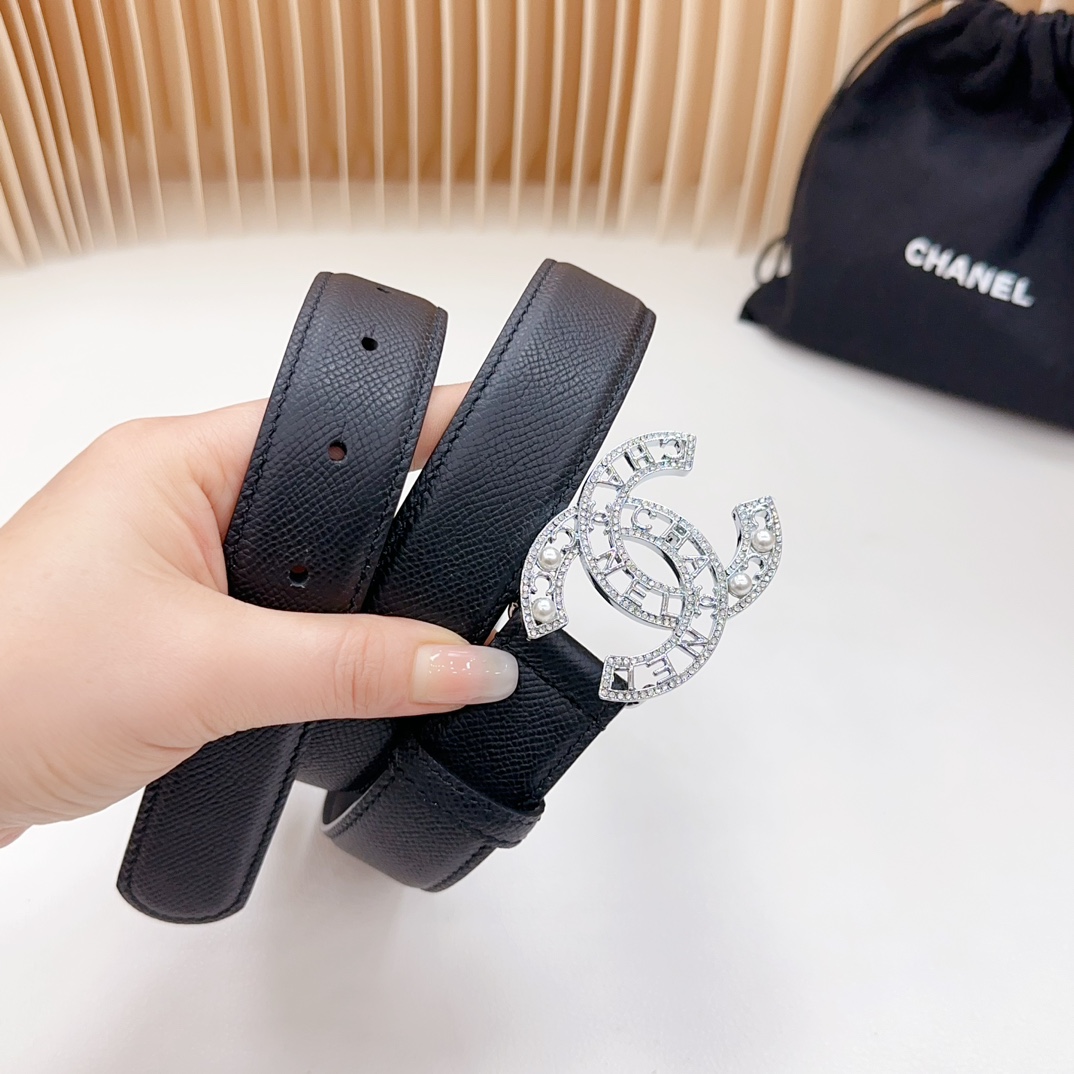 Chanel Women Belt Width 3cm