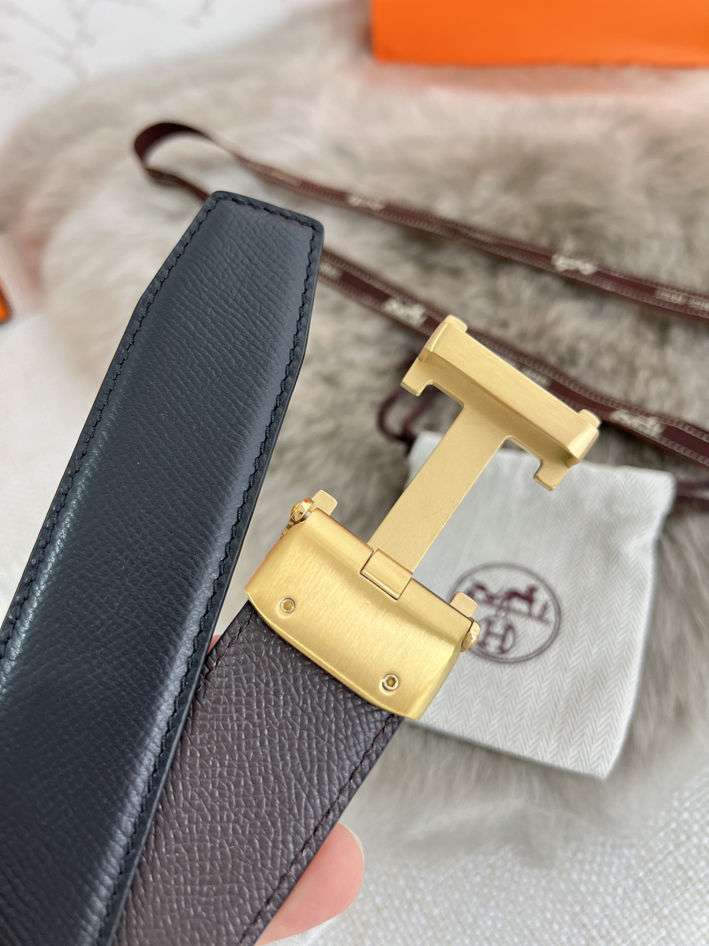 Hermes Men Belt Width 3.5cm