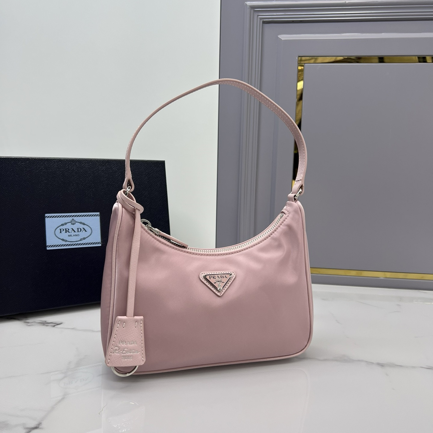 Prada 1NE204 Redition 2005 Women Bags 22*18*6.5cm