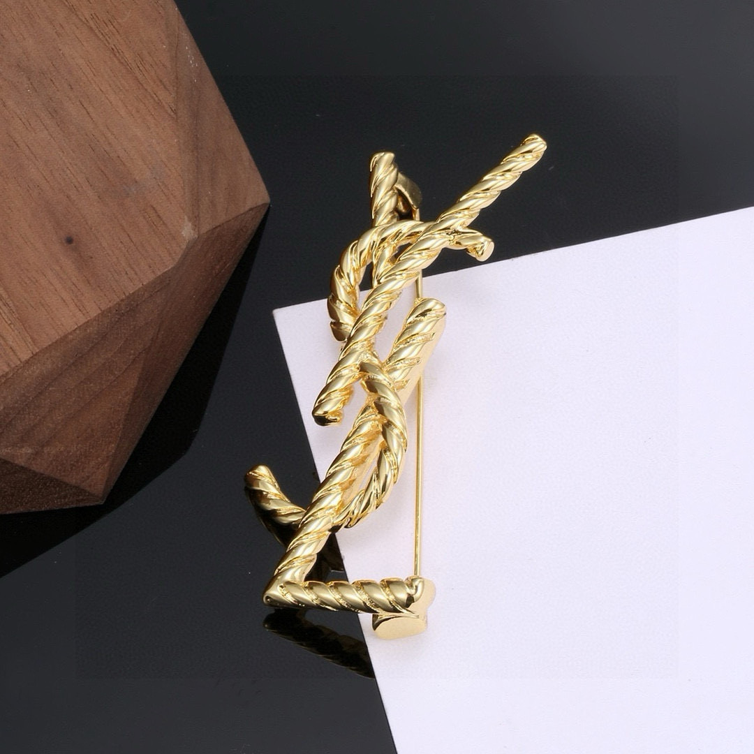 YSL Brooch