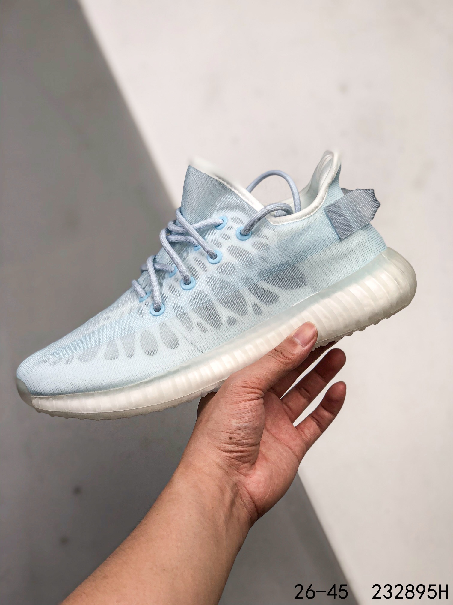 Yeezy 350 Boost 350 V2 Mono Lce Mens/Women Sneakers Shoes Blue 36 - 45