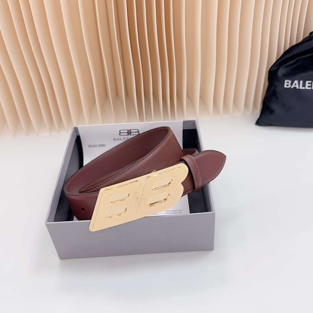 Balenciaga Women Belt Width 3.5cm