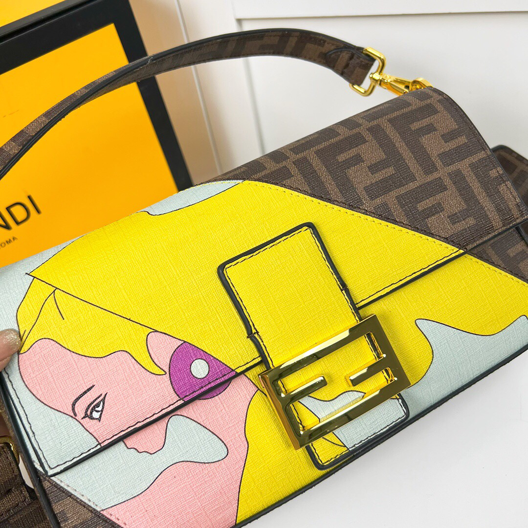Fendi New Shoulder Bags 26*5*15cm