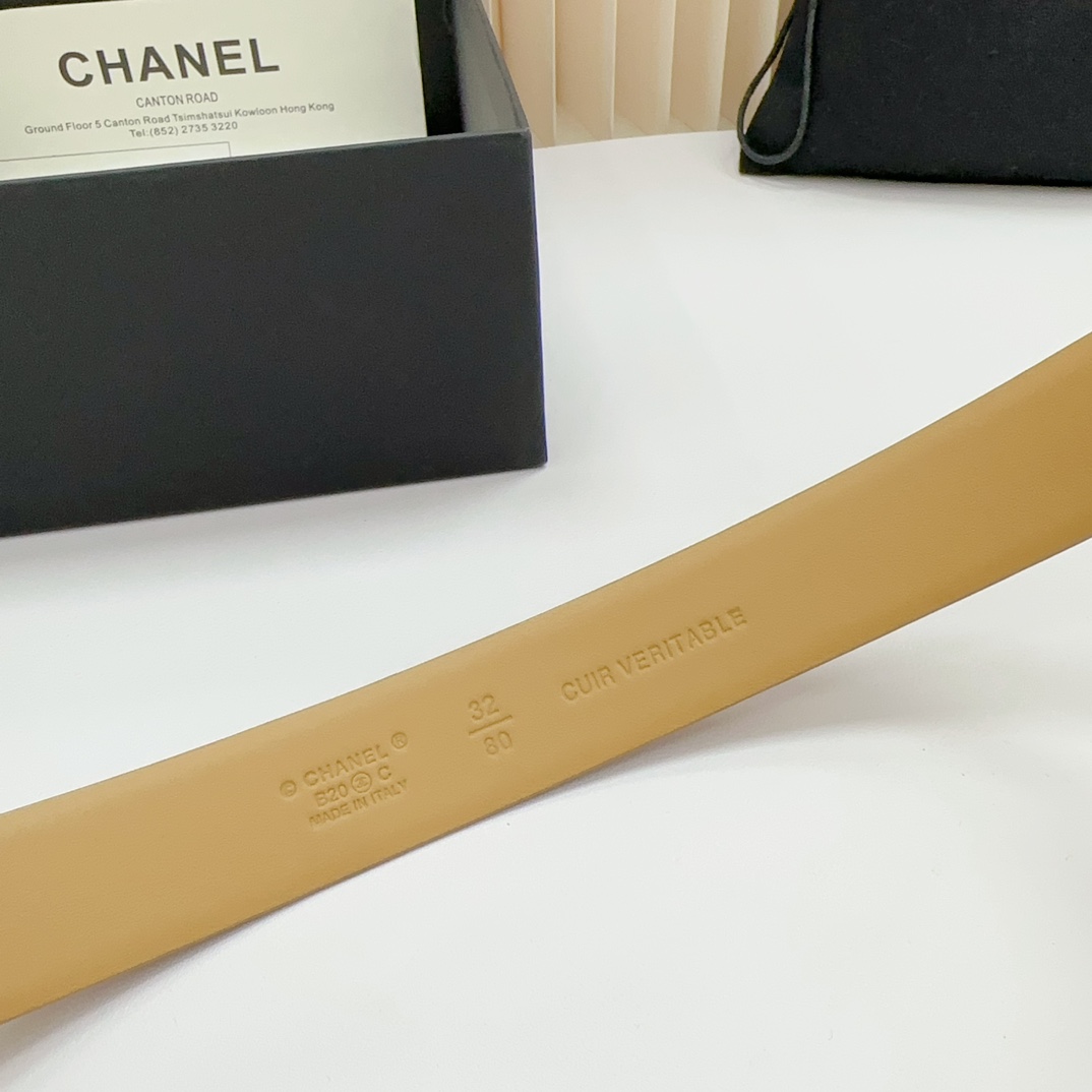 Chanel Women Belt Width 3cm