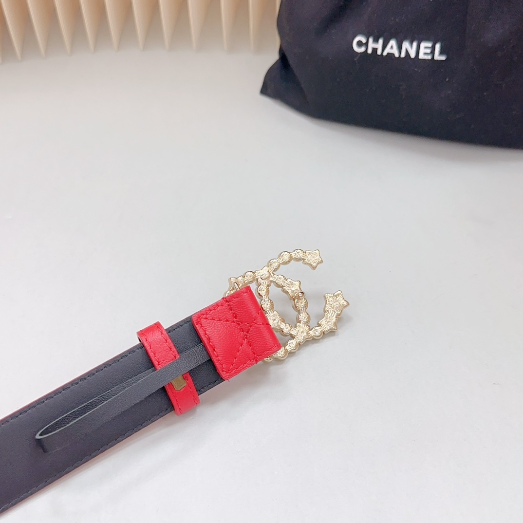 Chanel Women Belt Width 3cm