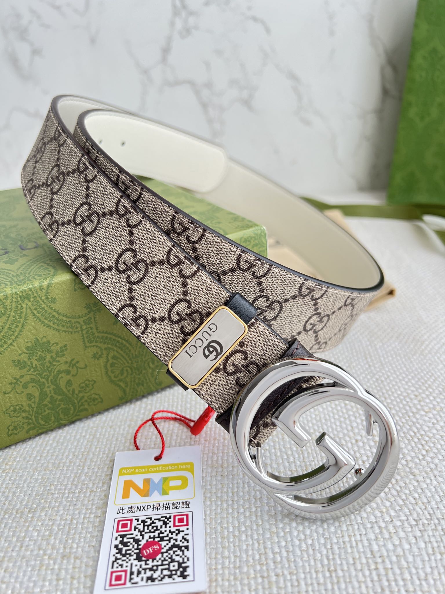 Gucci Men Belt Width 3.8cm