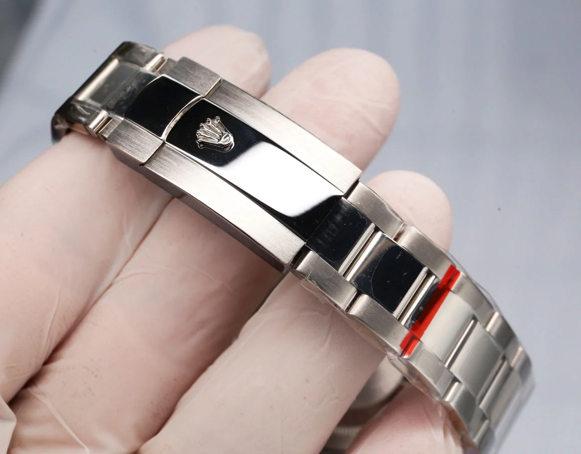 Rolex Datejust 41mm Silver Black Dial Diamond