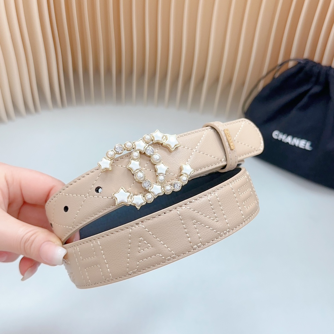 Chanel Women Belt Width 3cm