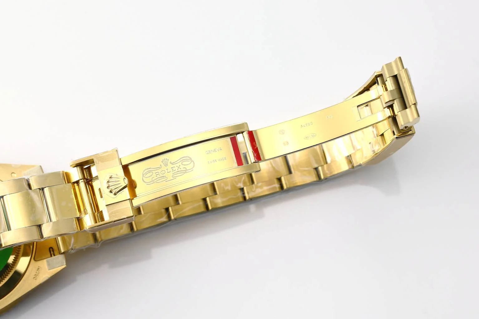 Rolex 25 GMT- Master II 40mm Gold Green Dial