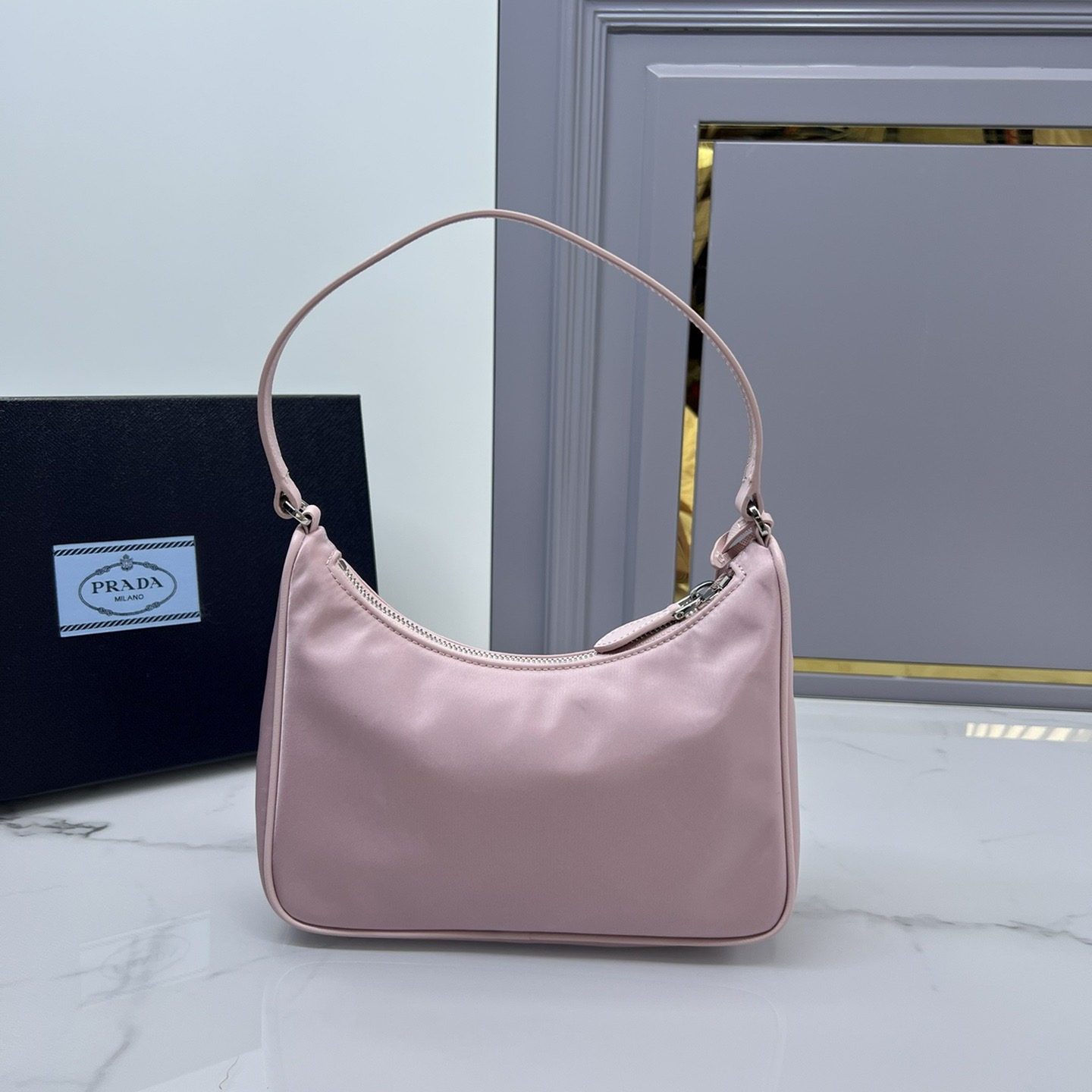 Prada 1NE204 Redition 2005 Women Bags 22*18*6.5cm