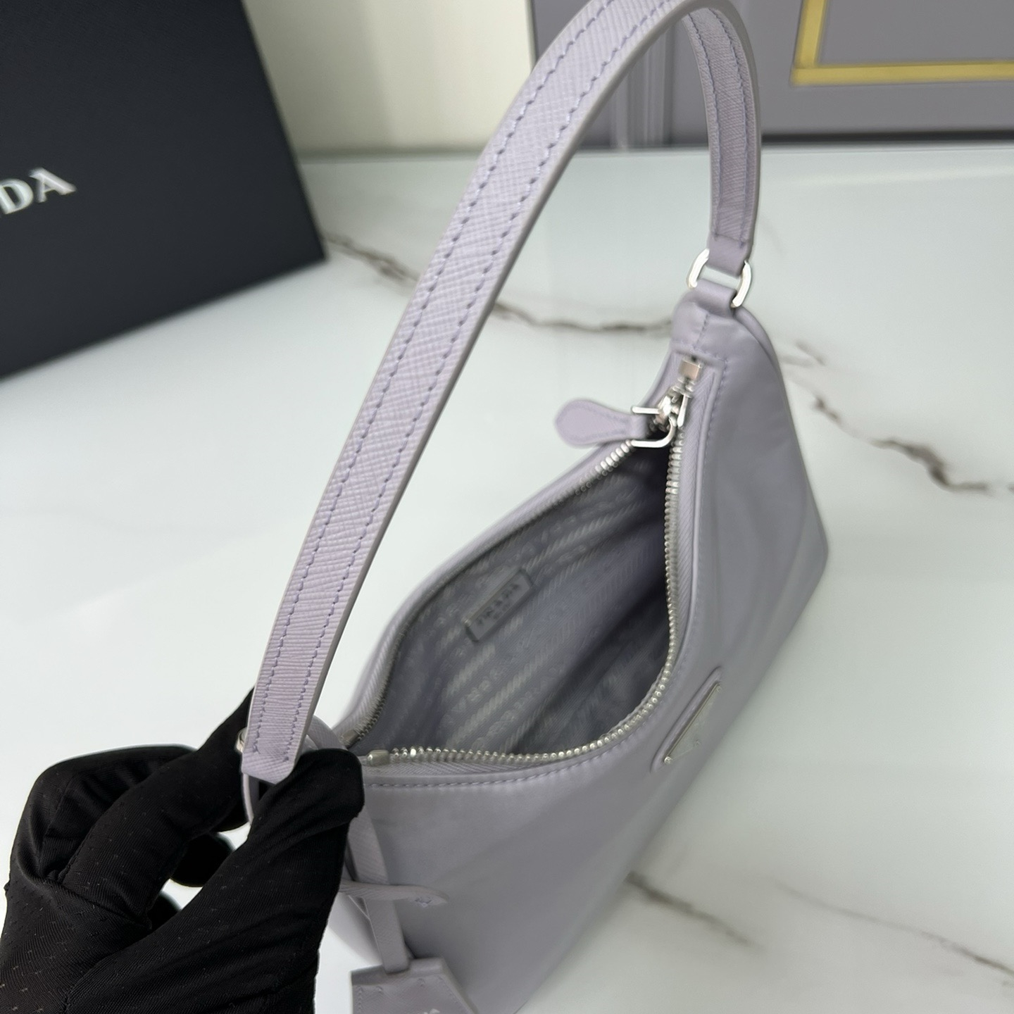 Prada 1NE204 Redition 2005 Women Bags 22*18*6.5cm