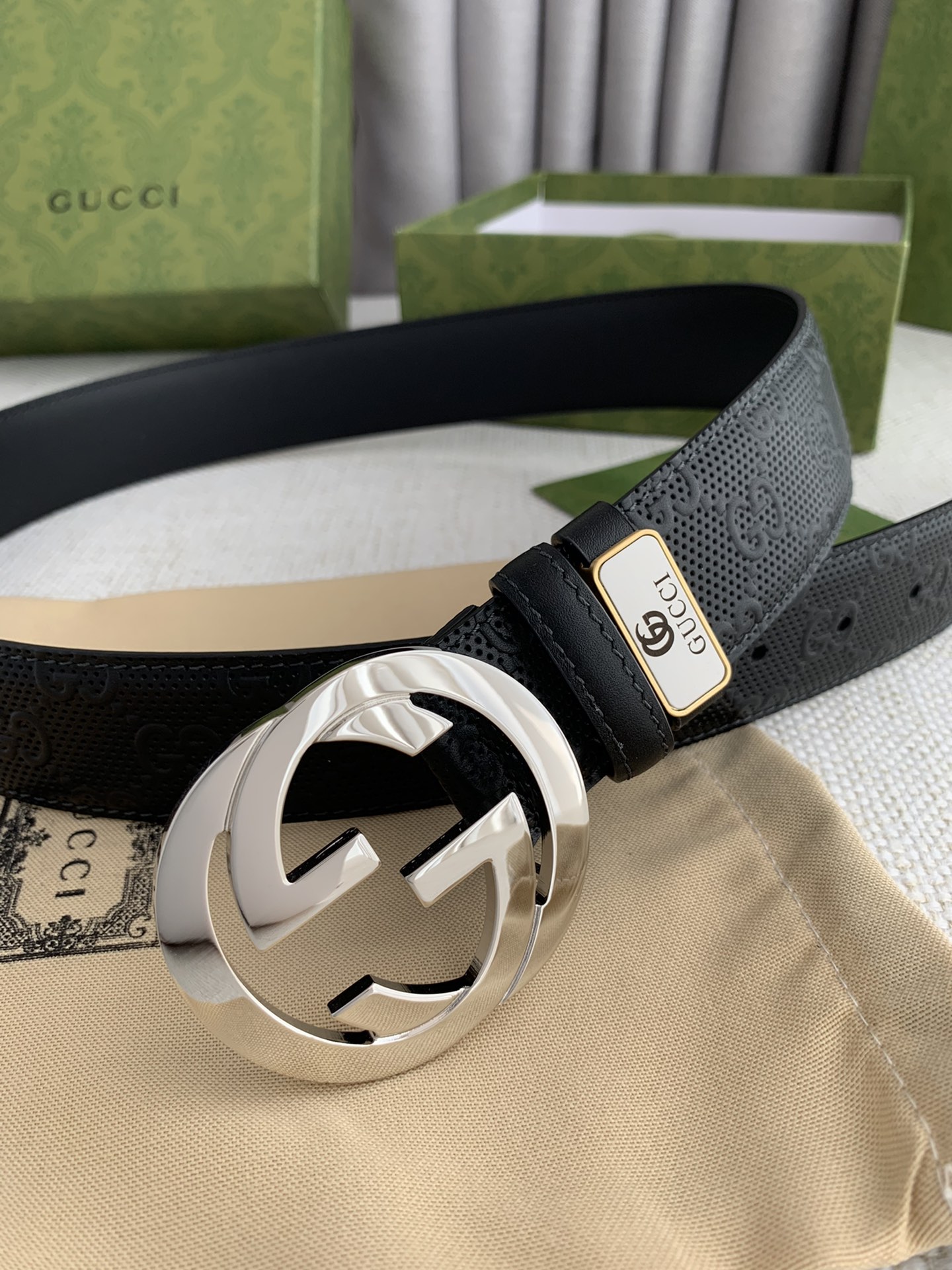 Gucci Men Belt Width 3.8cm