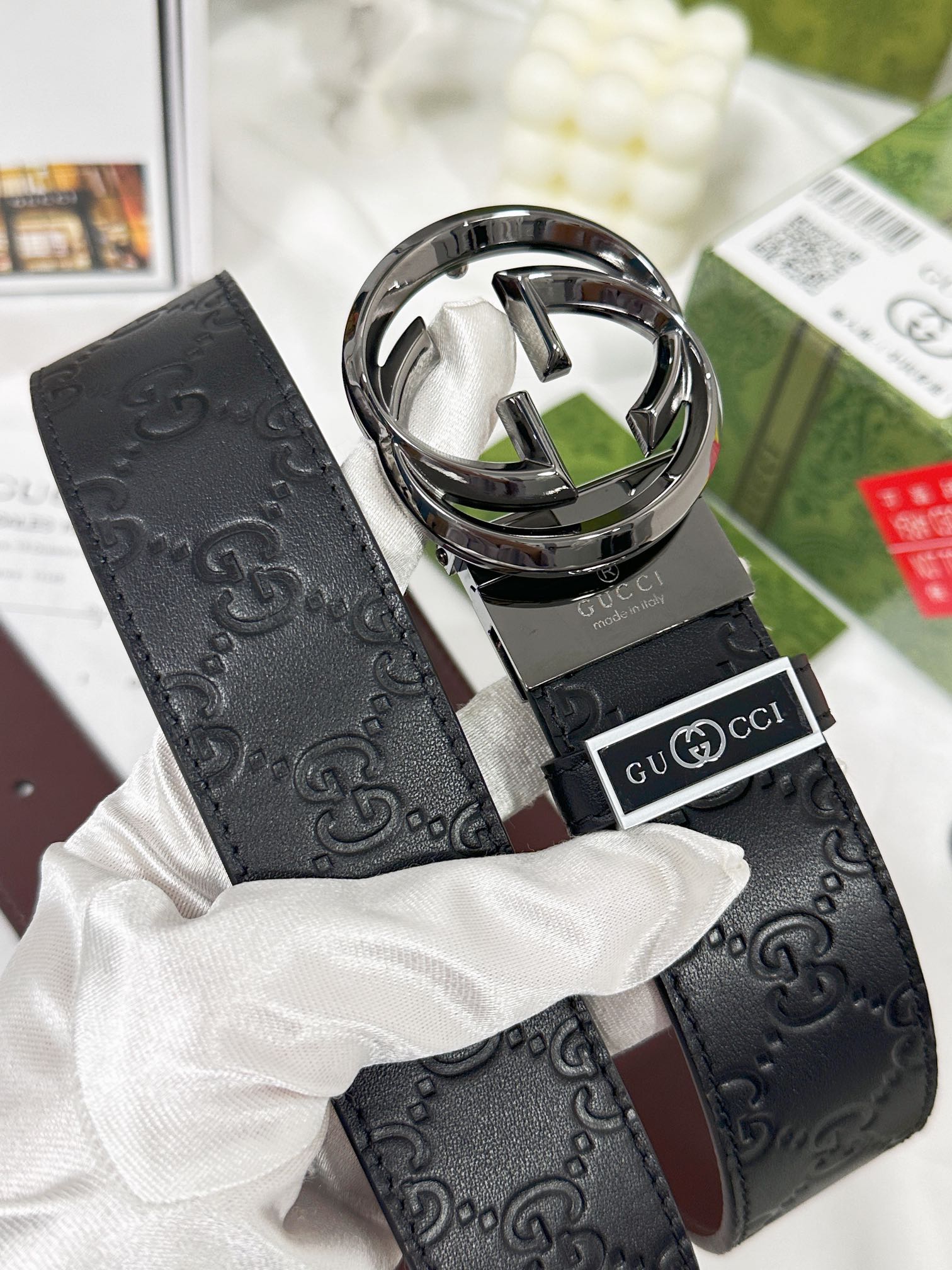 Gucci Men Belt Width 3.8cm