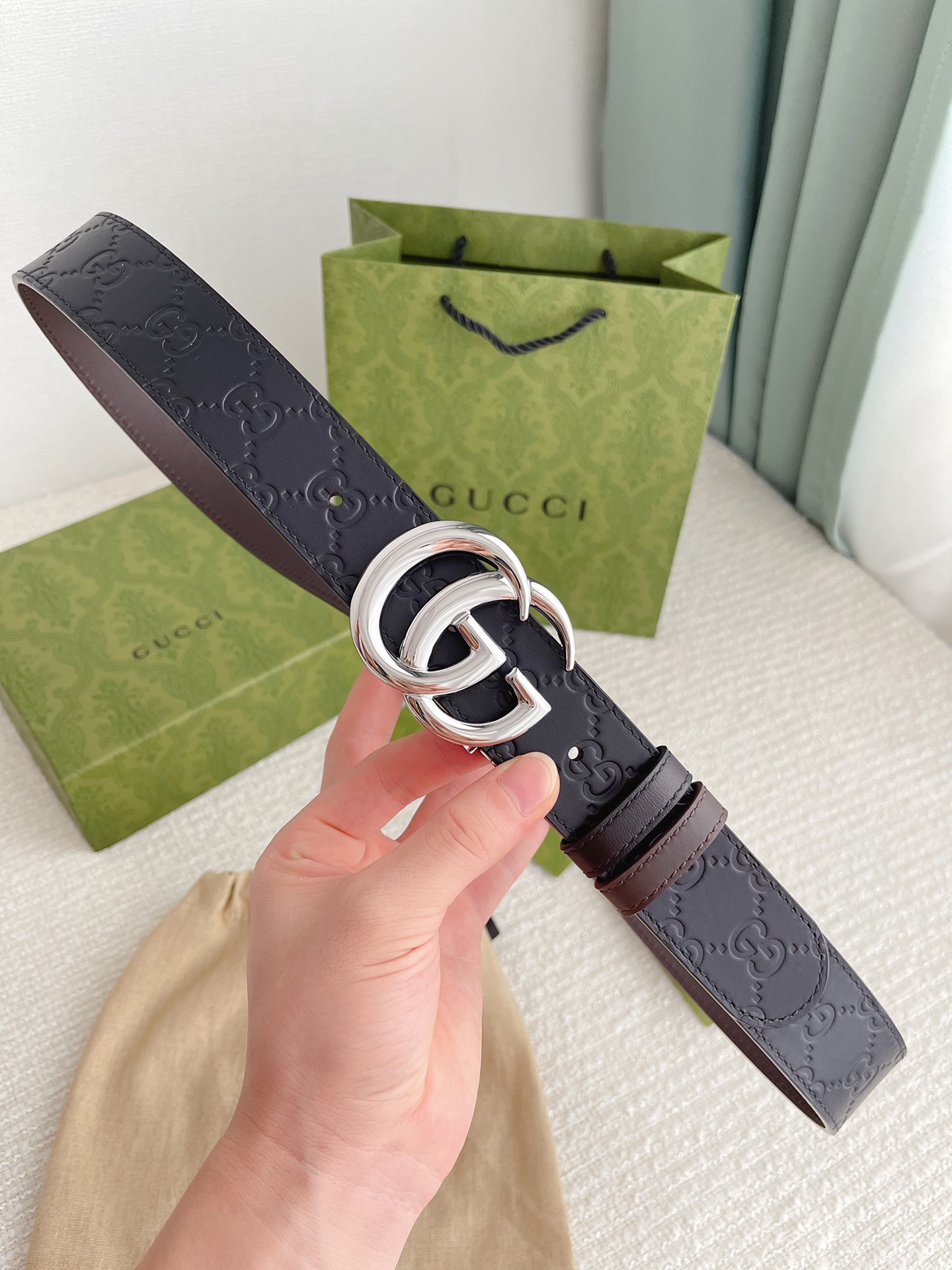 Gucci Men Belt Width 3.8cm