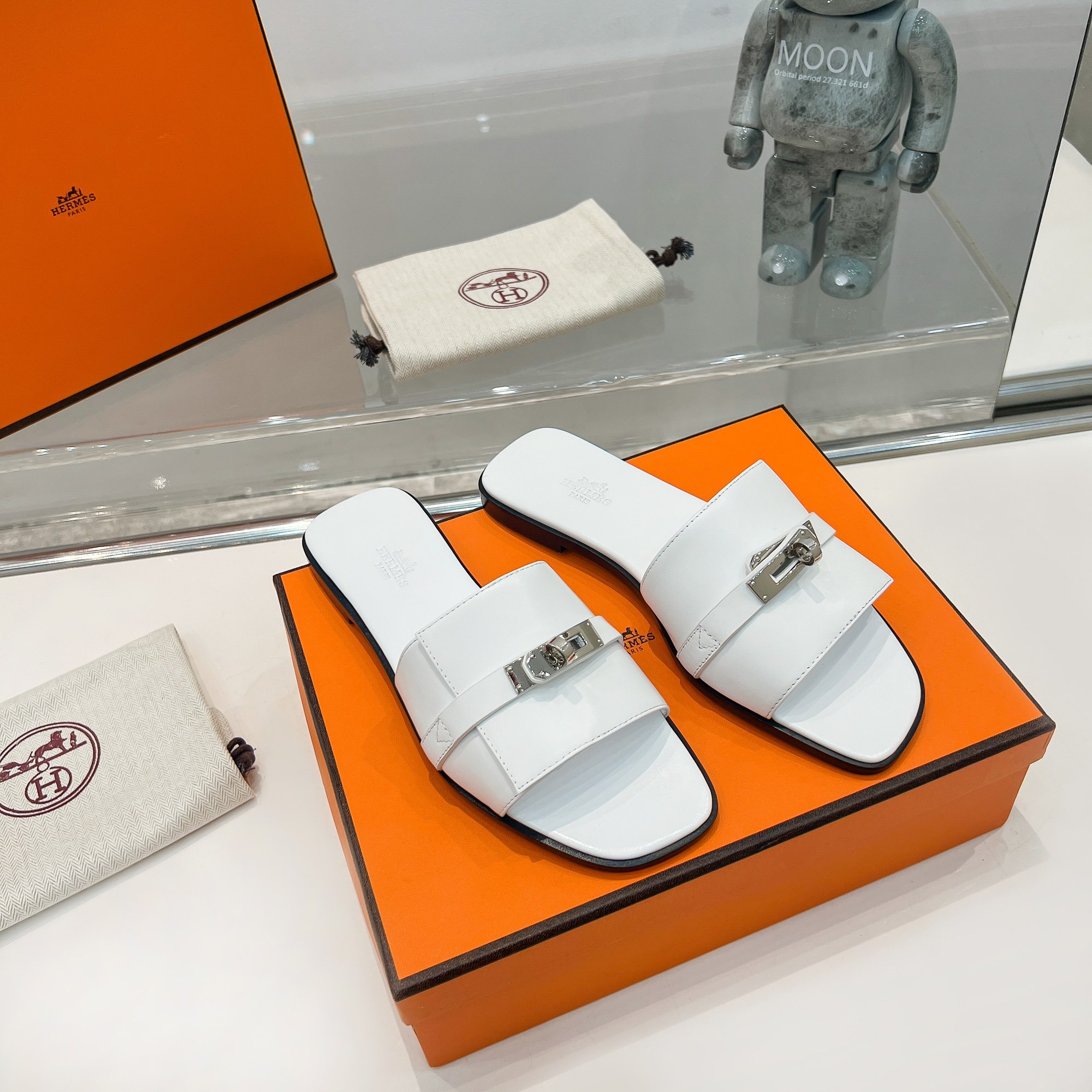 Hermes Giulia Slippers Size 35-41 3-Color