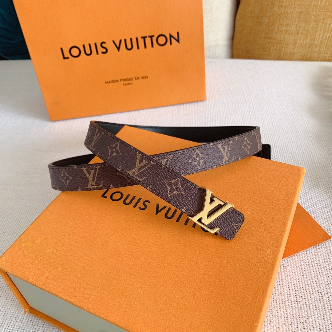 Louis Vuitton Women Belt Width 2cm