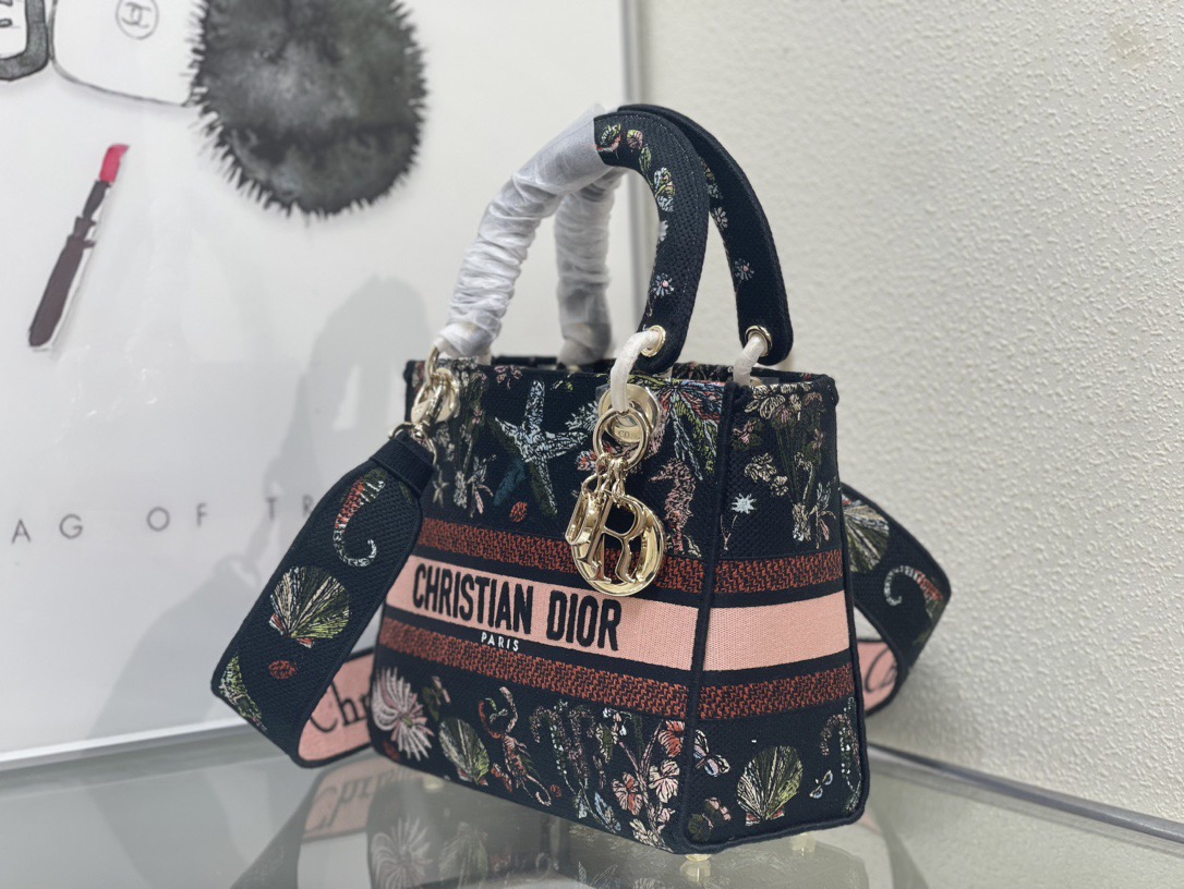 Dior Lady Women Shoulder Bags 24*20*11cm