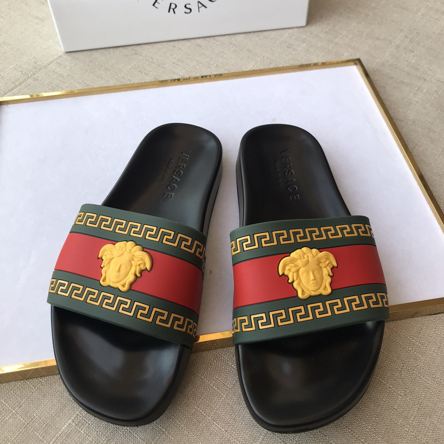 Versace Mens Women Sandals Gr. 36-46