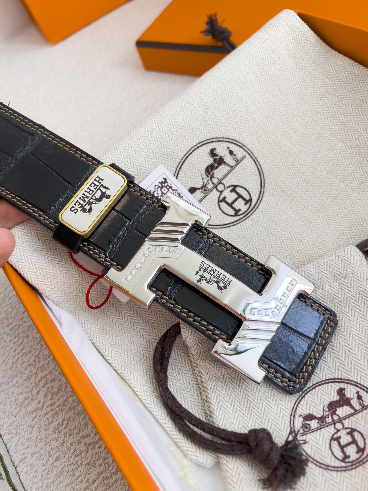 Hermes Men Belt Width 3.8cm