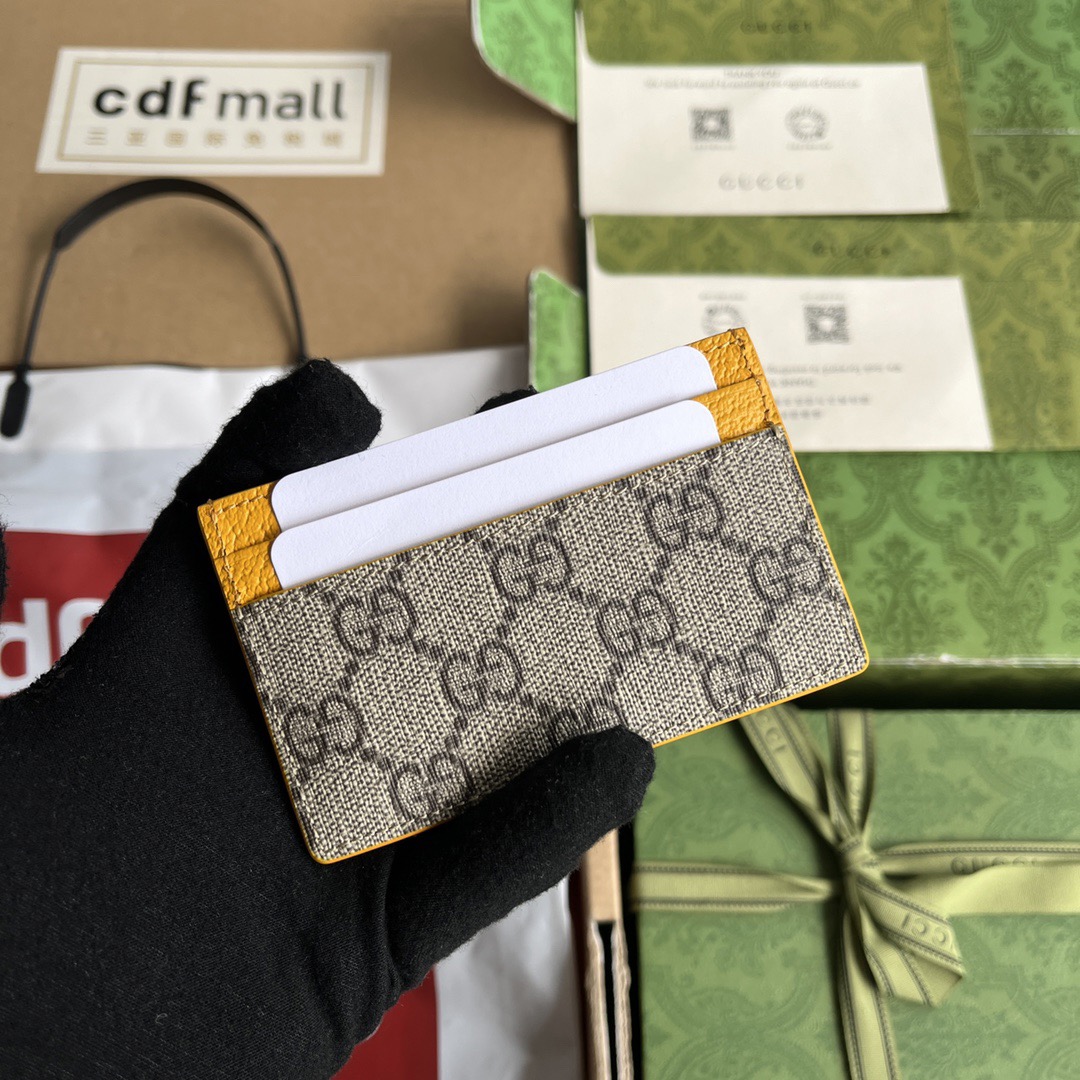 Gucci Kartenetui Mit GG Detail Size 11*7cm