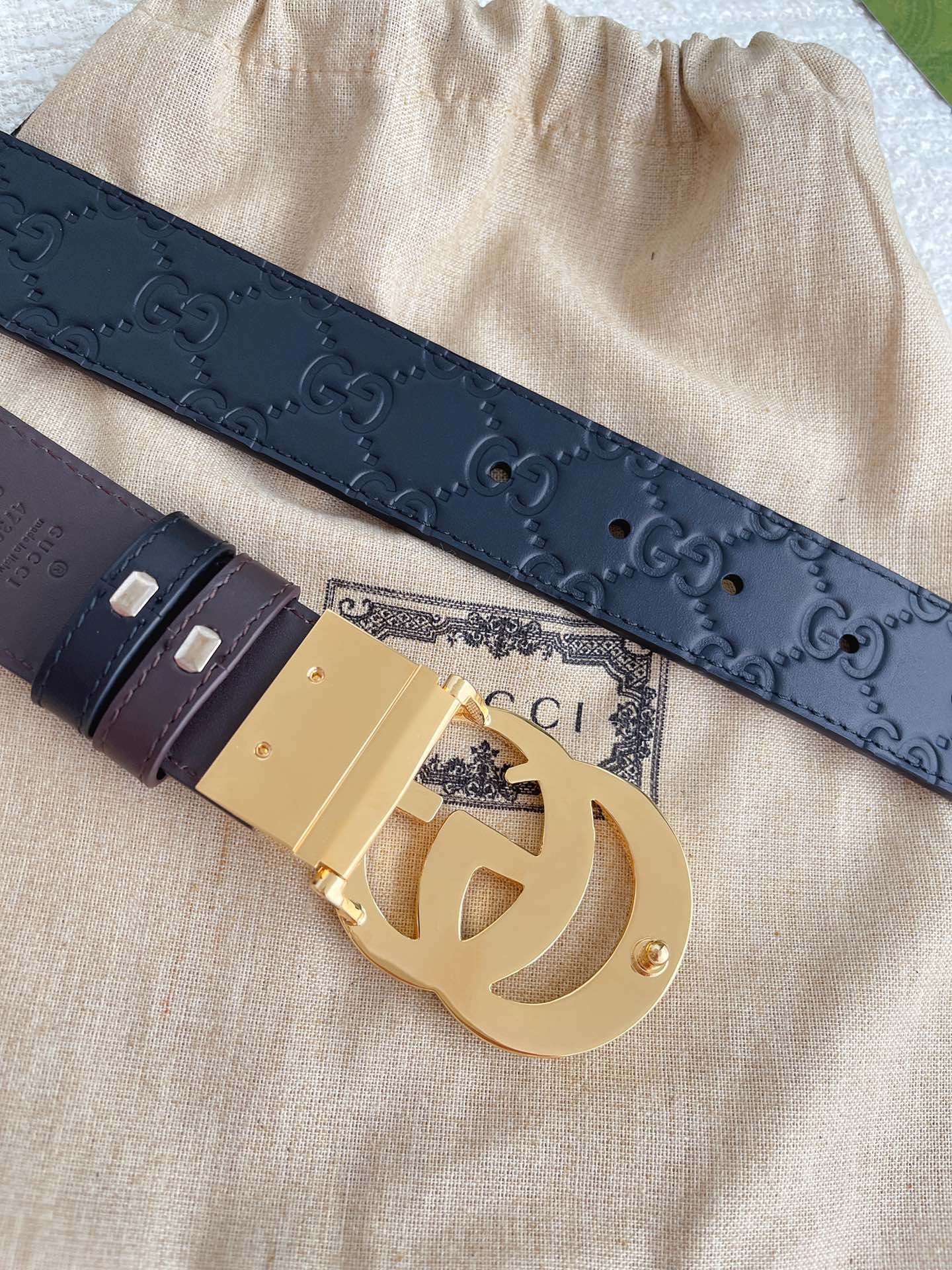 Gucci Men Belt Width 3.8cm