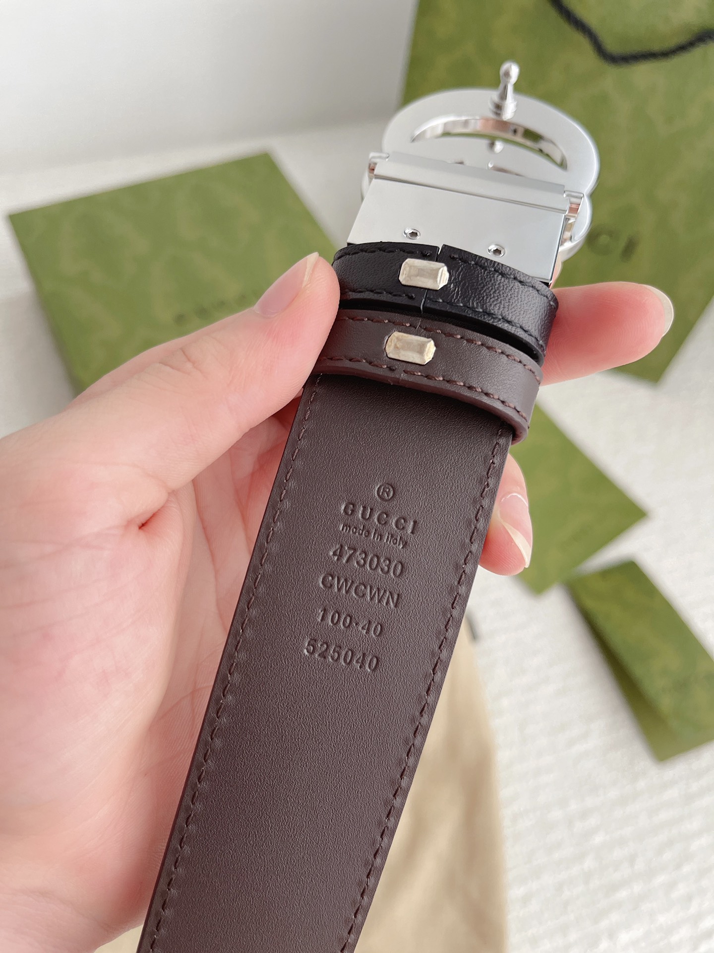 Gucci Men Belt Width 3.8cm