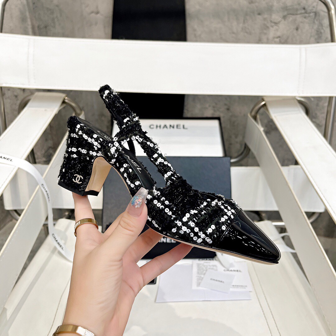 Chanel Slingbacks Pumps Size 35-41 5-Color