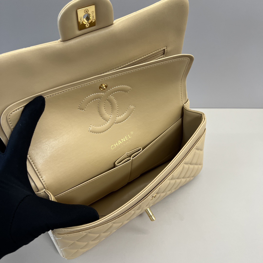 Chanel CF1112 Shoulder Bags Sheepskin 25cm
