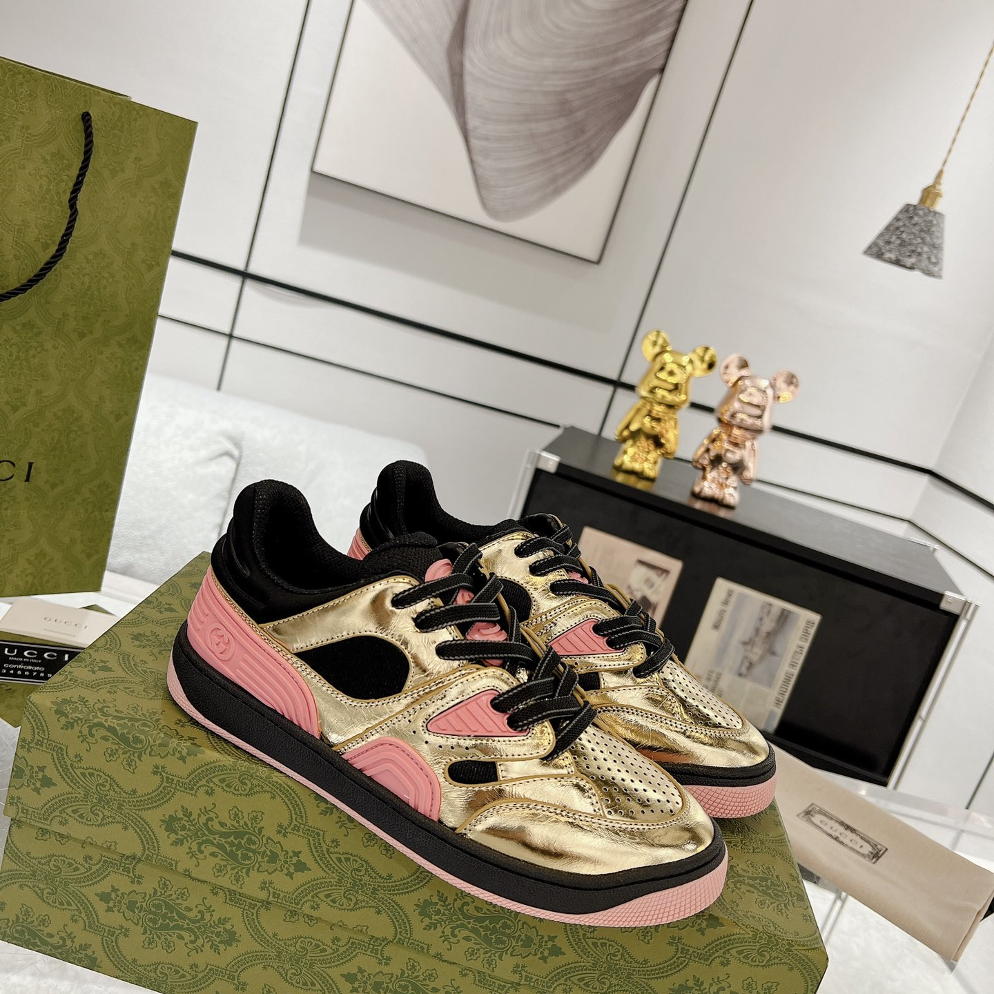 Gucci Basket Sneaker Size 36-45 5-Color