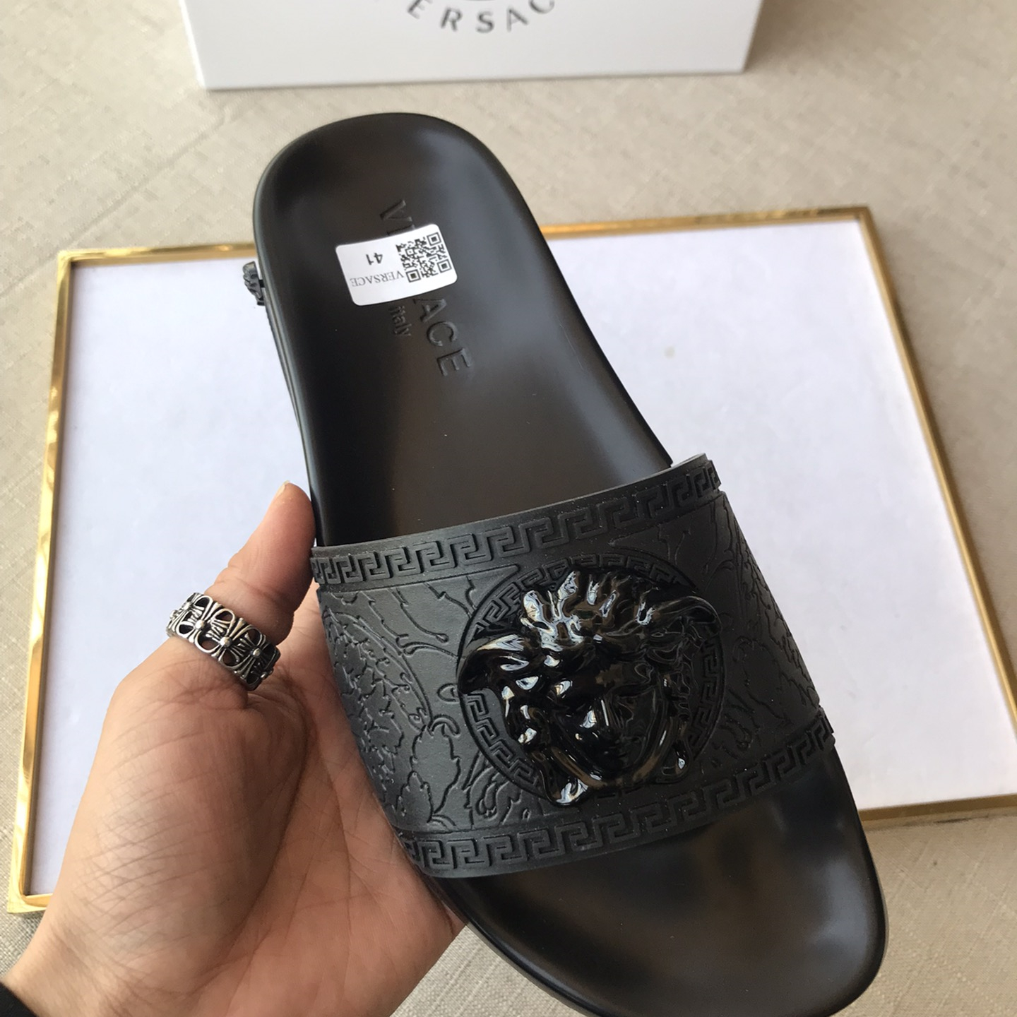 Versace Mens Women Sandals Gr. 36-46